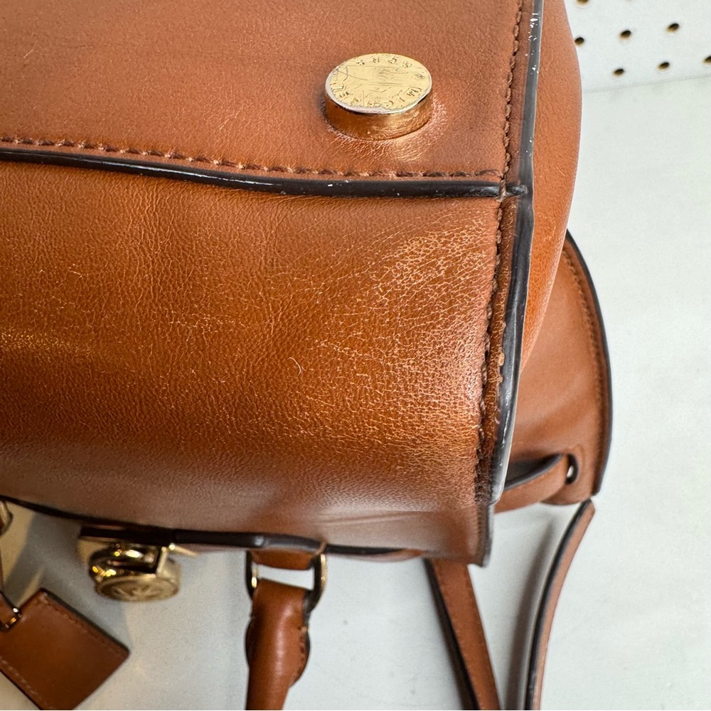 Michael‎ Kors | Hamilton Traveler Luggage Messenger Leather Crossbody Handbag - Picture 10 of 16